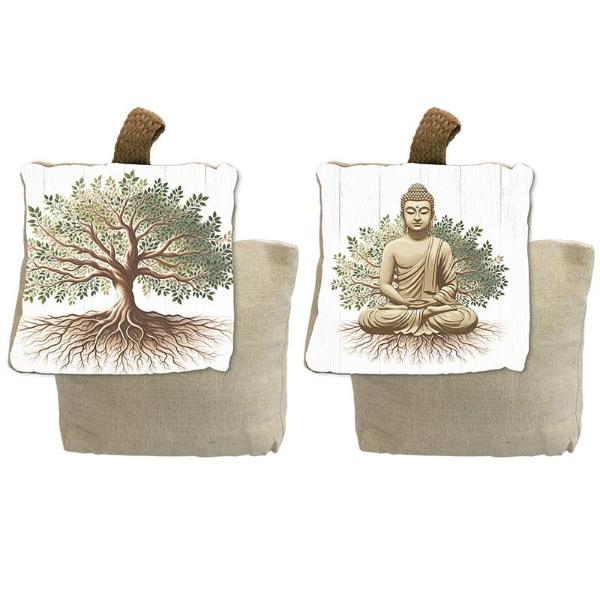 Buddha Tree Of Life Door Stopper - 18cm
