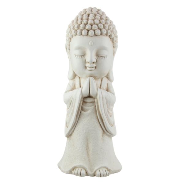 Cream Standing Buddha - 48cm