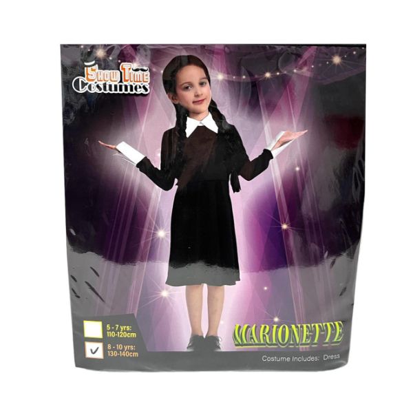 Marionette Girls Kids Costume - 8 - 10 Years