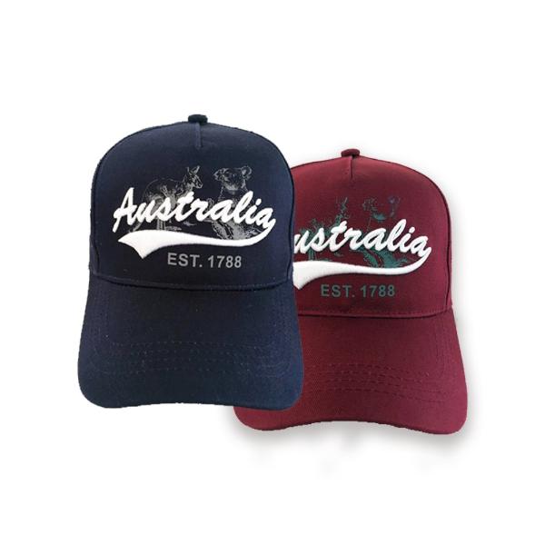 Premium Cap Embroidered Australia Cap