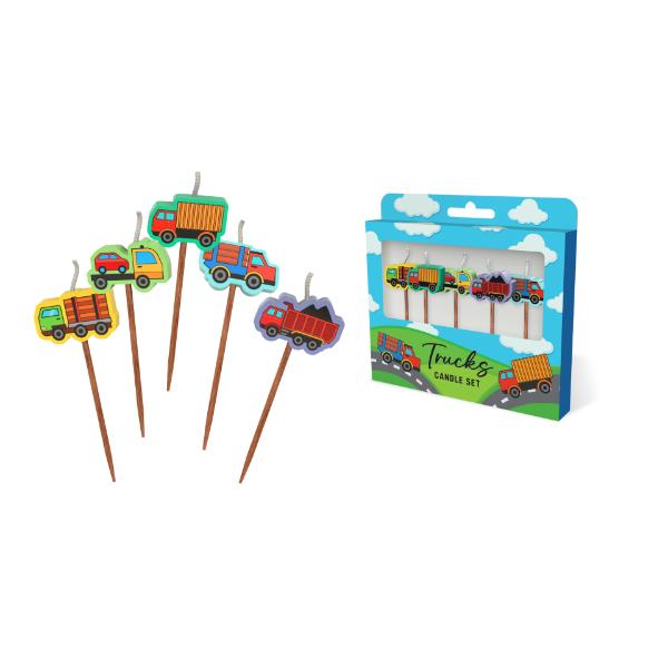 Trucks Novelty Candle Pack