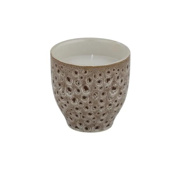 Terra Ceramic Candle Pot - 8.6cm x 8.5cm