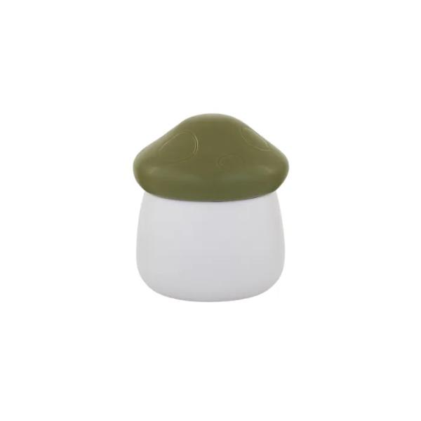 Green Shroom 5% Cer Candle Jar - 10cm x 12cm