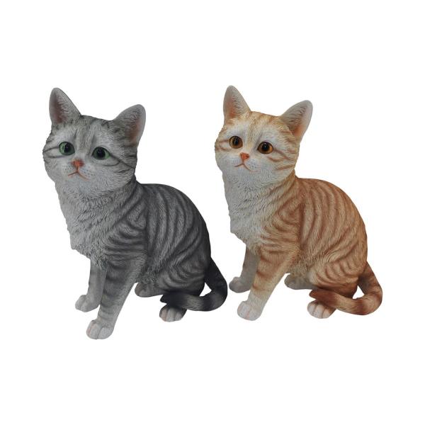 Sitting Domestic Cat - 26cm