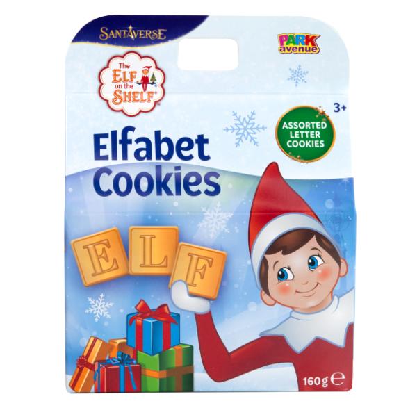 Elf On A Shelf Elfabet Cookies