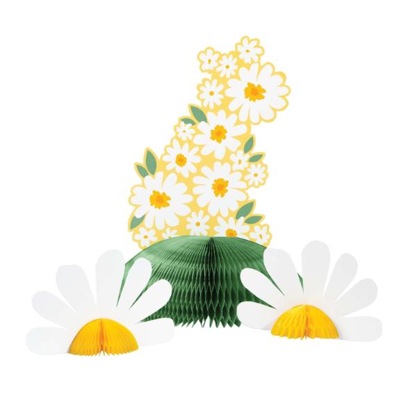 Sweet Daisy Honeycomb Centrepiece