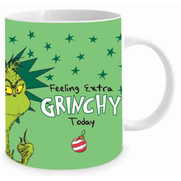 BOTTOMS UP GRINCHES MUG