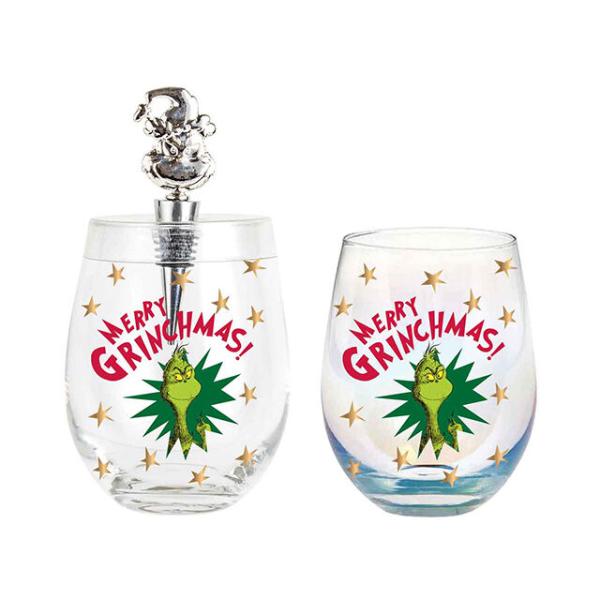Merry Christmas Stemless With Stopper - 600ml