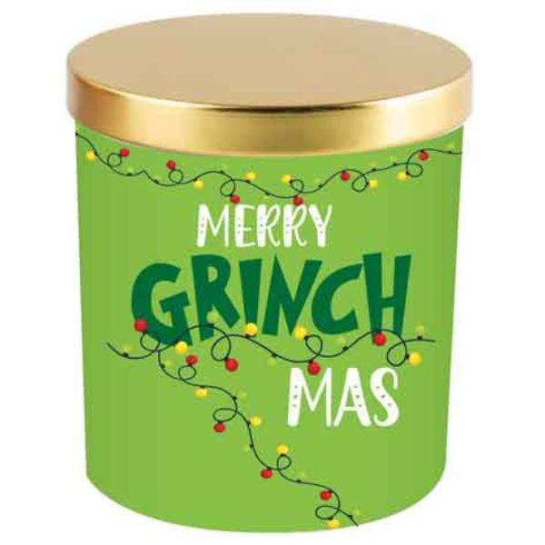 Merry Grinchmas Candle