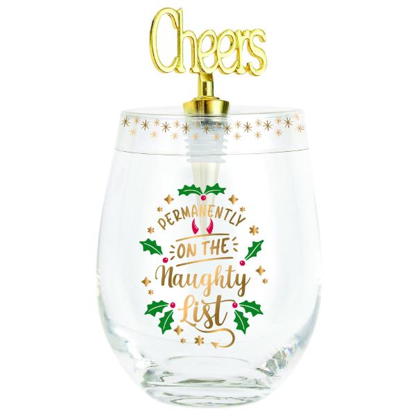 Permanently On The Naughty List Seamless With Stopper - 600ml