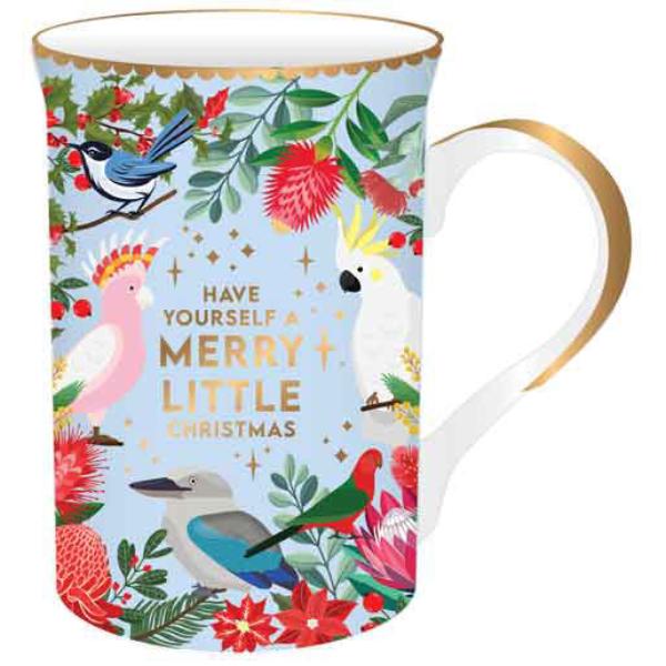 Aussie Bush Christmas Mug Power Blue Mug - 310ml