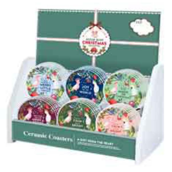 Aussie Bush Christmas Coasters