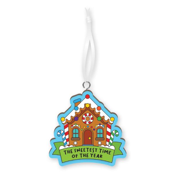 Christmas Sweetest Time Of Handmade Wood Ornament