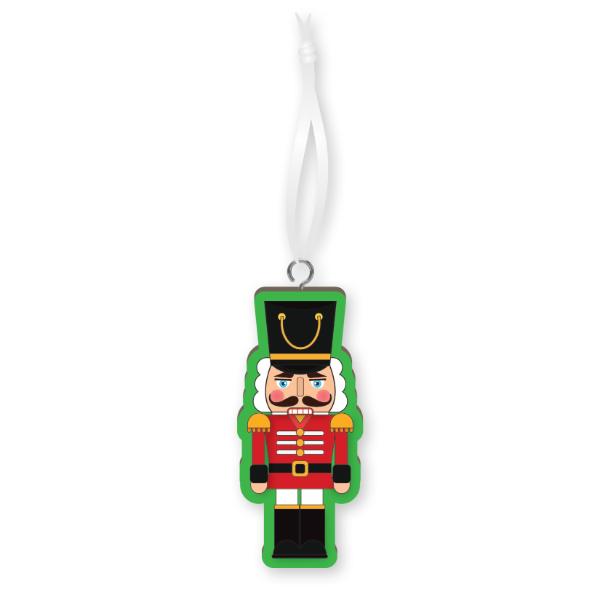 Christmas Nutcracker Handmade Wood Ornament