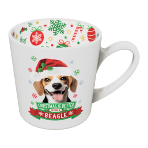 Beagle Christmas Mug