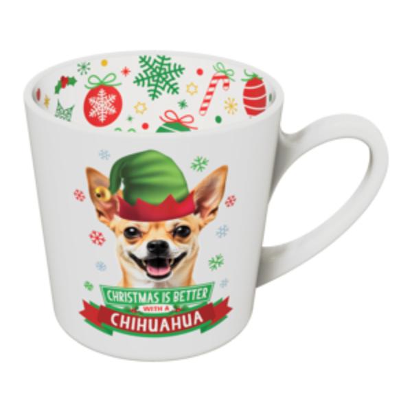 Chihuahua Christmas Mug