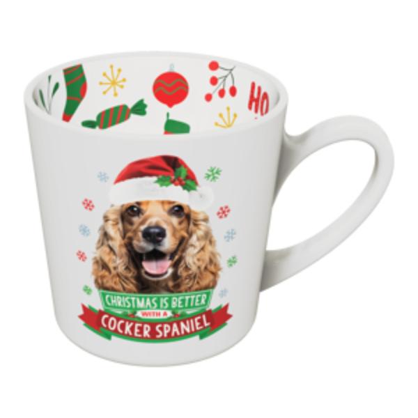 Cocker Spaniel Christmas Mug