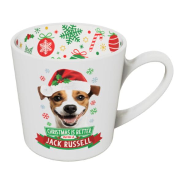 Jack Russel Christmas Mug