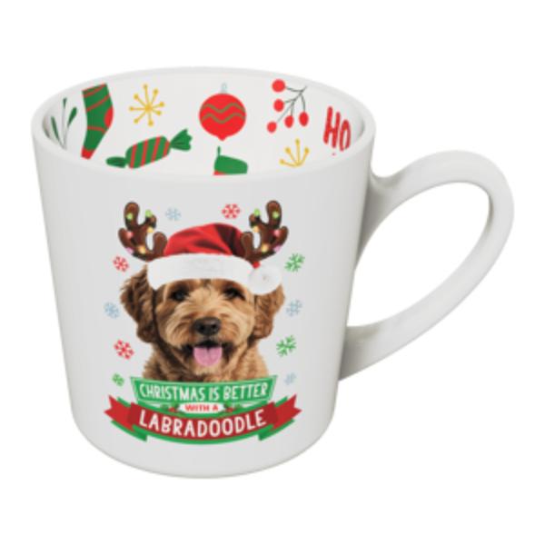 Labradoodle Christmas Mug