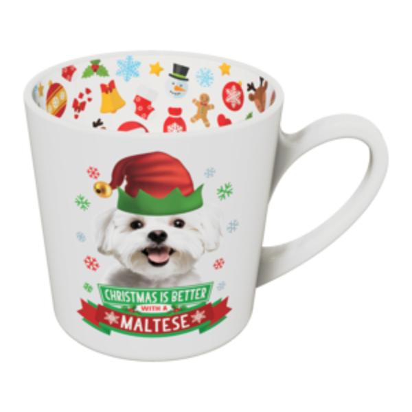 Maltese Christmas Mug