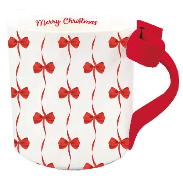 Wrapped In Love Bow Xmas Mug