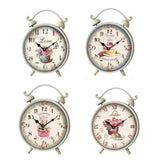 Load image into Gallery viewer, Metal Table Clock - 16cm
