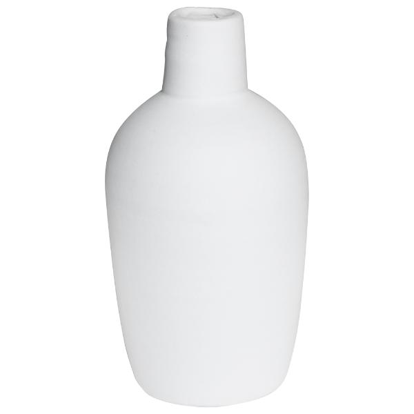 Matte White Bud Vase - 12cm