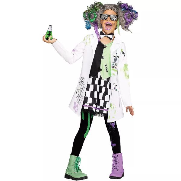 Mad Scientist Costume - Size 12 - 14