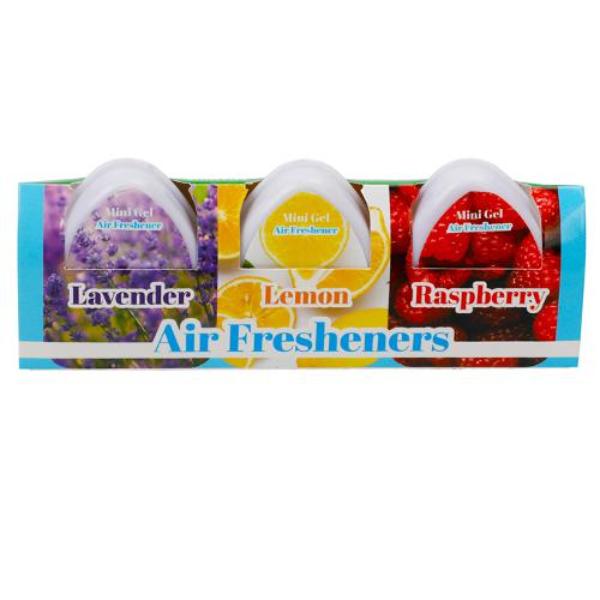 3 Pack Gel Air Freshener - 60g