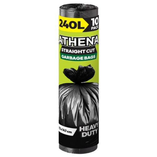 10 Pack Garbage Bags - 240L