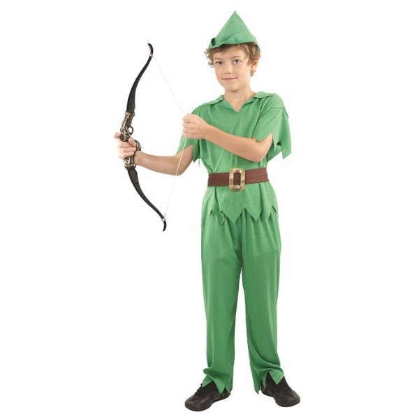 Green Peter Pan Costume - Small