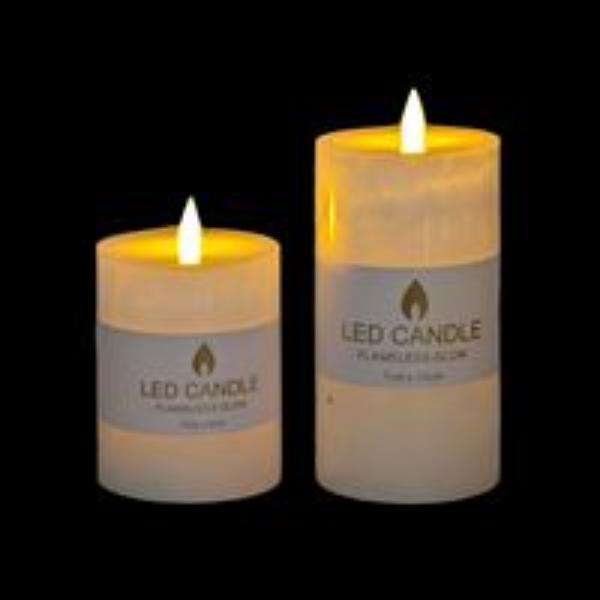 Flameless LED Candle - 7x9cm
