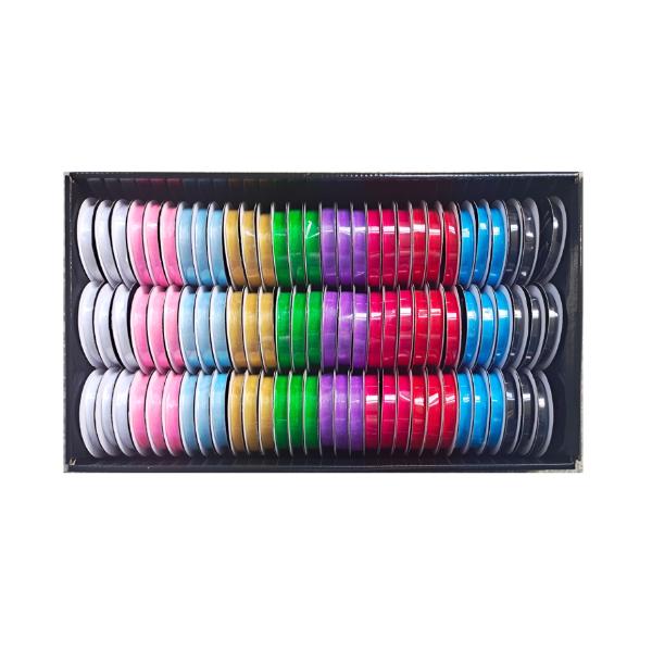 Assorted Sheer Ribbon - 1cm x 4.5m