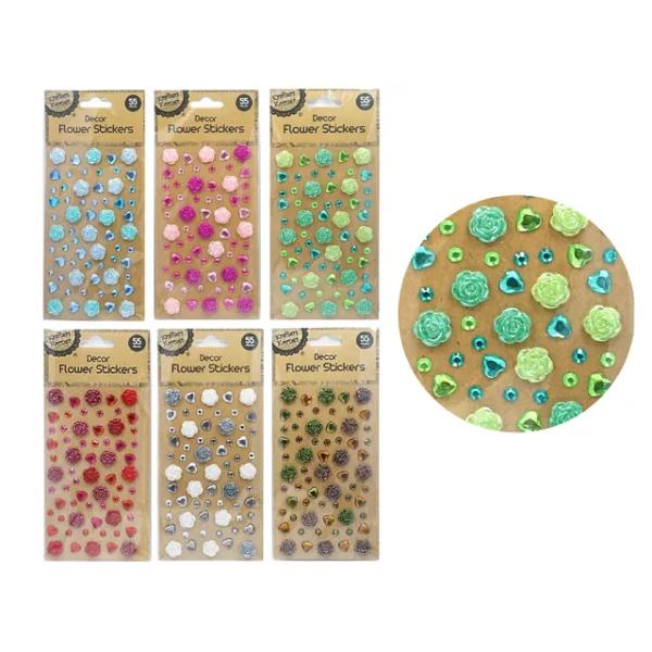 Decor Flower Stickers