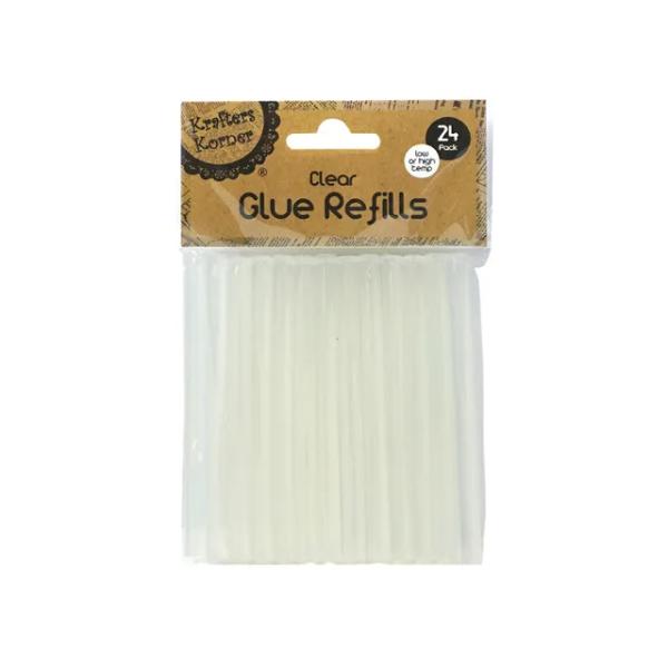 24 Pack Clear Glue Refills