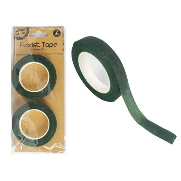 2 Pack Florist Tape - 1.2cm x 20m