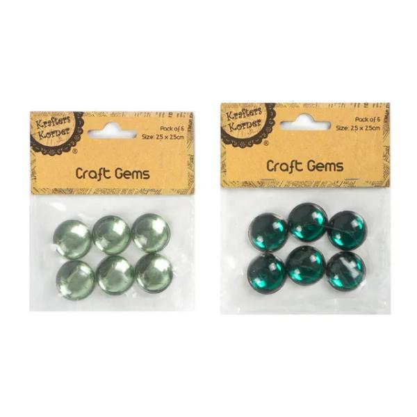 Round Craft Embellishments