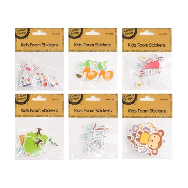 Kids Foam Stickers