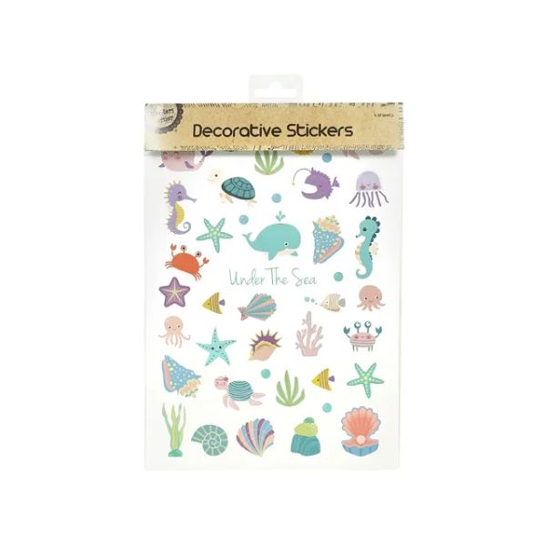 4 Sheets Decorative Stickers
