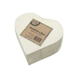 Load image into Gallery viewer, Natural Wooden Jewellery Heart Box - 8cm x 8cm x 4cm
