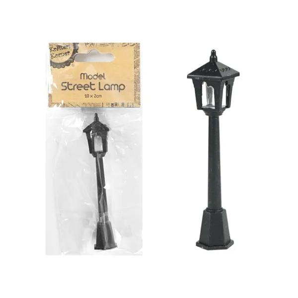 Black Model Street Lamp - 10cm x 2cm