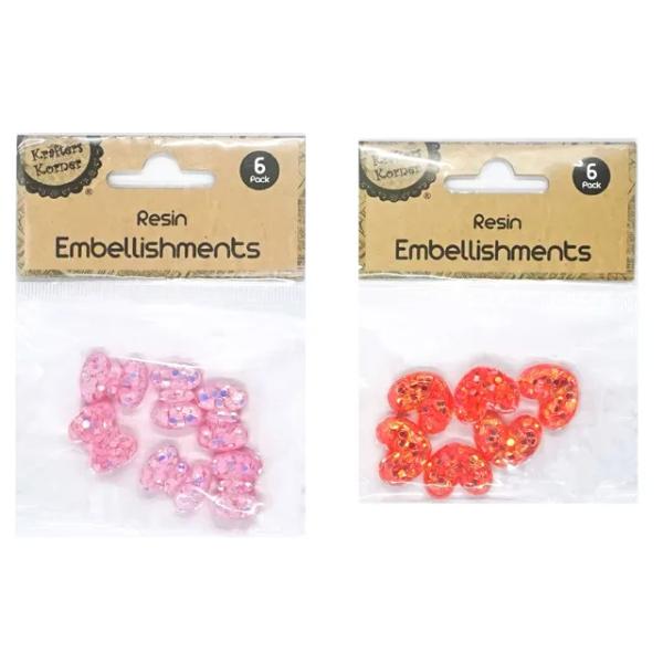 Resin Decorative Embellishments