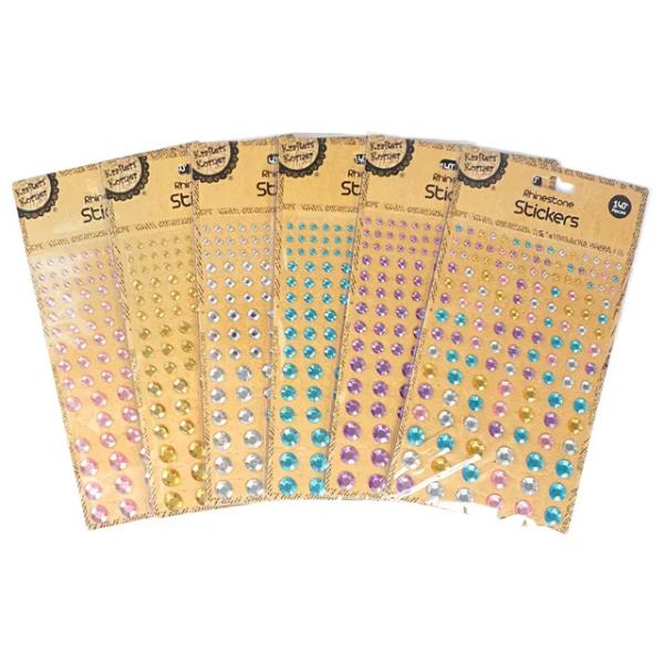 140+ Rhinestone Stickers