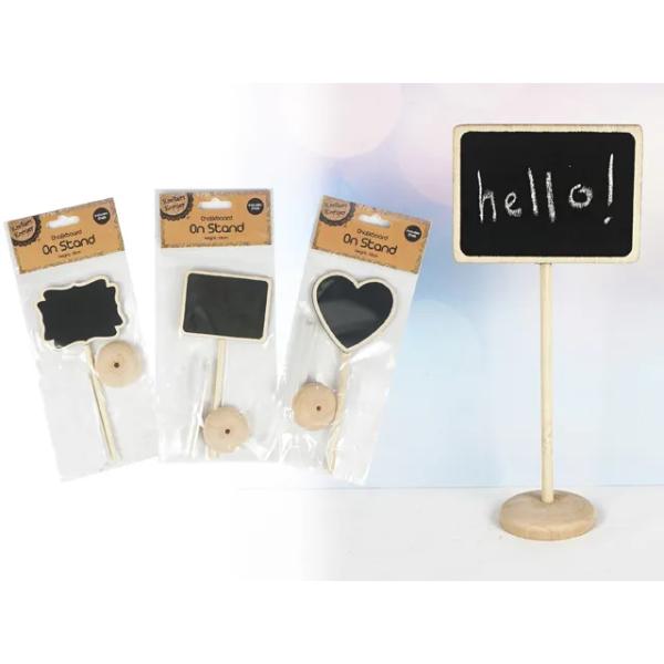 Chalkboard On Stand With Chalk