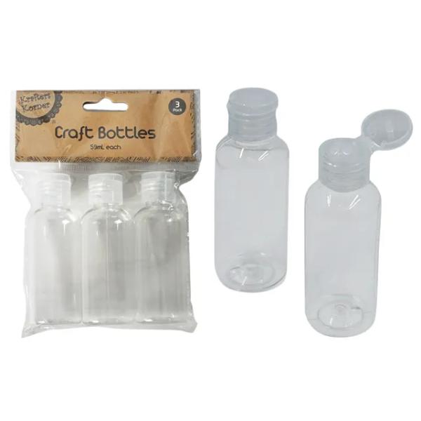 3 Pack Craft Bottles - 59ml