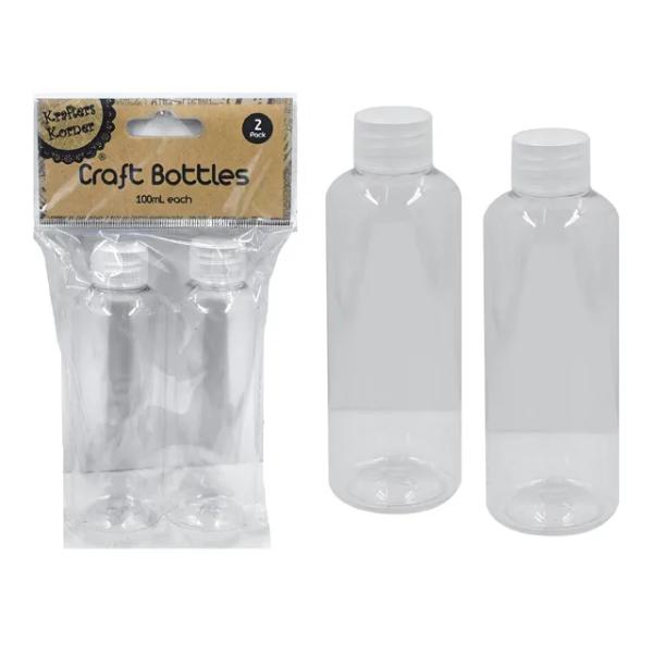 2 Pack Craft Bottles - 100ml