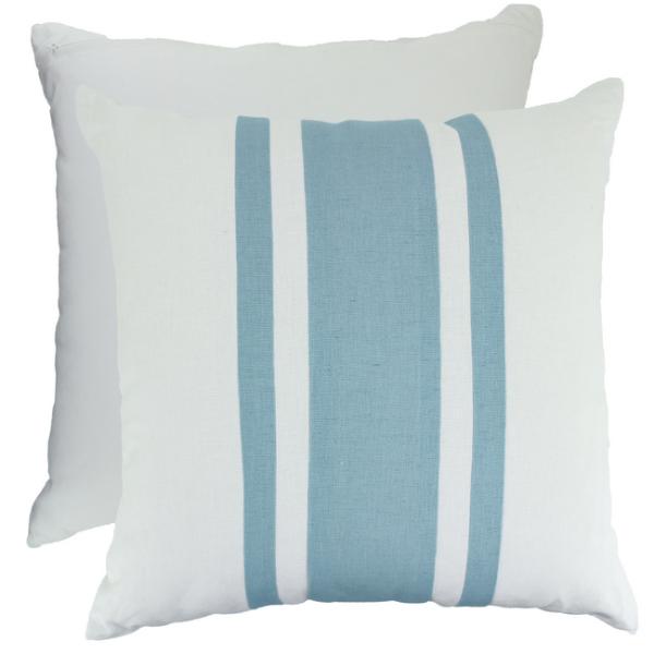 Blue Tibmag Linen Cushion - 50cm x 50cm
