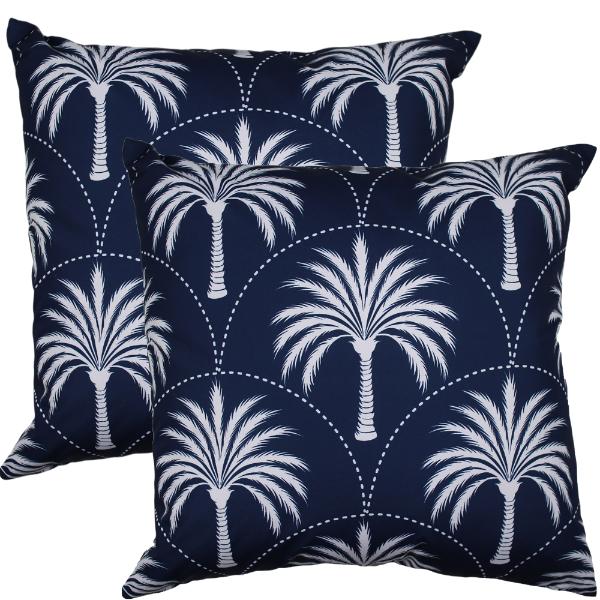 Navy Nusa Outdoor Cushion - 50x50cm