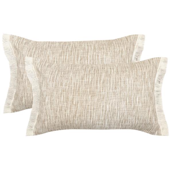 Taupe Cascade Cushion - 30x50cm