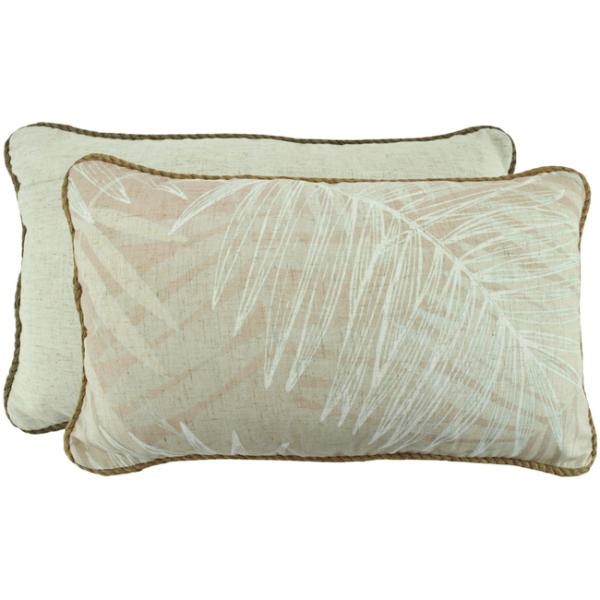 A Fern Hand Lin Cushion - 30cm x 50cm